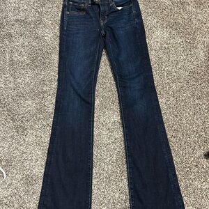 Women's Dark Blue Jeans